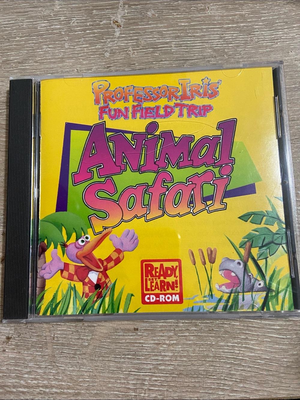 PROFESSOR IRIS - FUN FIELD TRIP: ANIMAL SAFARI PC CD-ROM LEARNING GAME FOR MAC